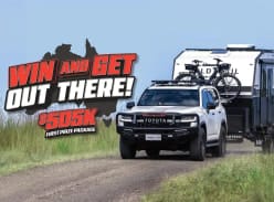 Win Toyota Landcruiser GR Sport and Custom Wildtrail Caravan